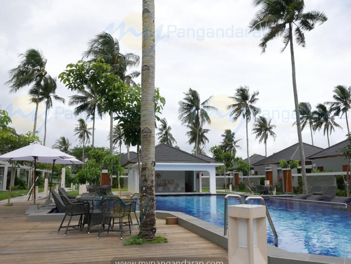 Tampilan Villa Allure Pangandaran